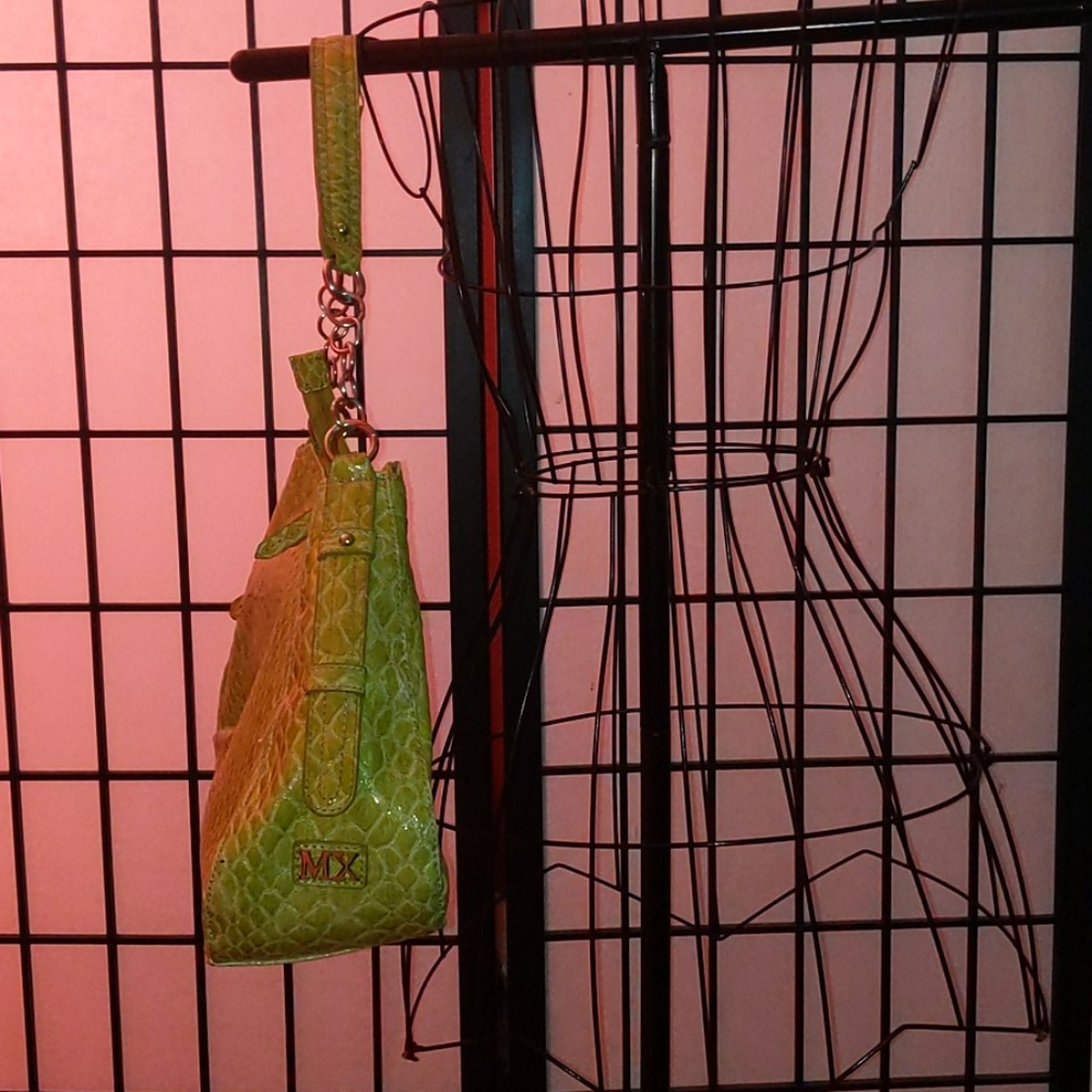 Beautiful snake skin MX purse.
